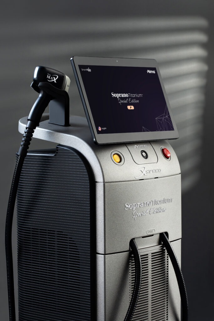 Laser ontharen met de Soprano Titanium in Beesd