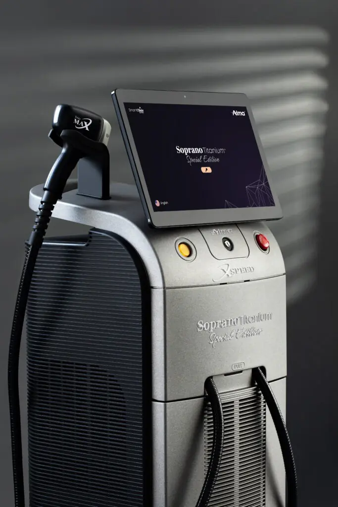 Laser ontharen met de Soprano Titanium bij First Wax Studio in Beesd