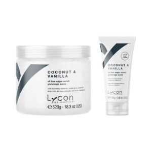 Coconut & Vanilla Sugar Scrub, groot en klein formaat