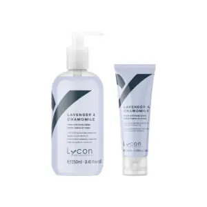 Hand & Body Lotion Lavender & Chamomile, groot en klein formaat