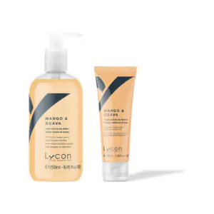 Hand & Body Lotion Mango & Guava, groot en klein formaat