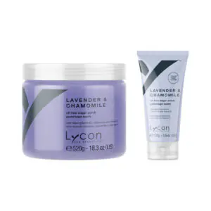 Lavender & Chamomile Sugar Scrub, groot en klein formaat
