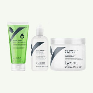 Laser hair removal aftercare set